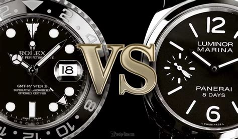 what is better panerai or rolex|Rolex vs Panerai watch.